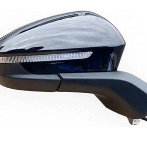 Auto Fold Electric Folding Side Mirror for VW ID.6 | Power Reversing Rearview Mirror (Black)